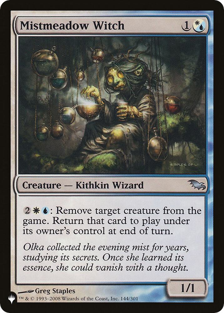Mistmeadow Witch (SHM) [The List Reprints] 144/301
