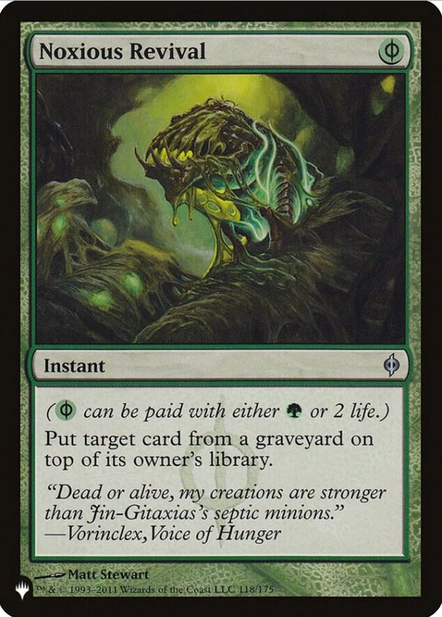 Noxious Revival [The List Reprints] 118/175