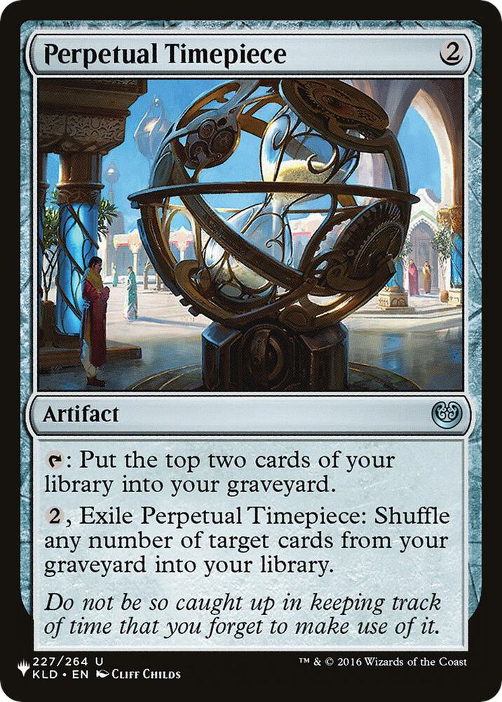 Perpetual Timepiece [The List Reprints] 227/264
