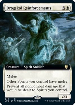 Drogskol Reinforcements (Extended Art) [Commander: Innistrad: Crimson Vow] 43