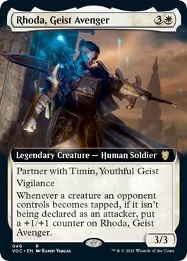 Rhoda, Geist Avenger (Extended Art) [Commander: Innistrad: Crimson Vow] 46