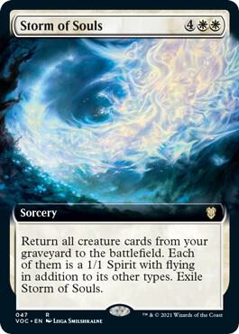 Storm of Souls (Extended Art) [Commander: Innistrad: Crimson Vow] 47