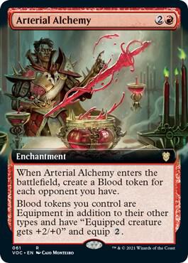Arterial Alchemy (Extended Art) [Commander: Innistrad: Crimson Vow] 61