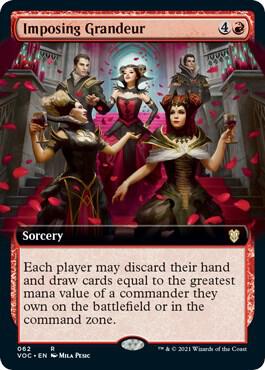 Imposing Grandeur (Extended Art) [Commander: Innistrad: Crimson Vow] 62