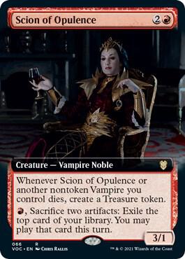 Scion of Opulence (Extended Art) [Commander: Innistrad: Crimson Vow] 66