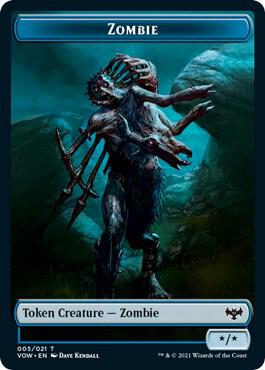Zombie Token (005) [Innistrad: Crimson Vow] 5