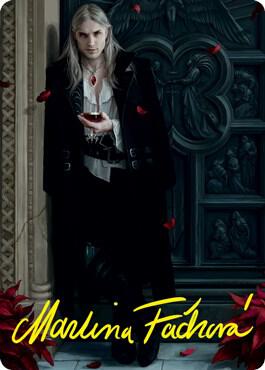 Sorin the Mirthless (1/81) Art Card (Gold-Stamped Signature) [Art Series: Innistrad: Crimson Vow] 1