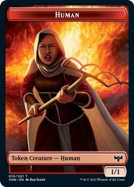 Human Token (010) [Innistrad: Crimson Vow] 10