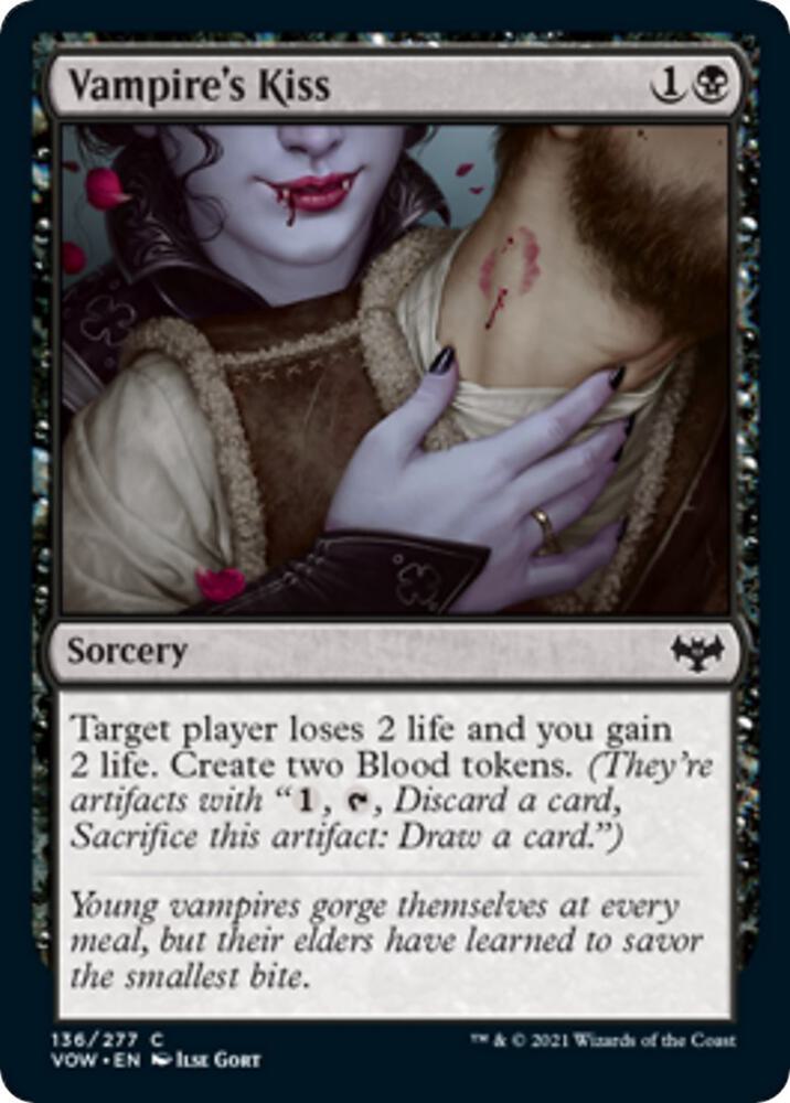 Vampire's Kiss [Innistrad: Crimson Vow] 136