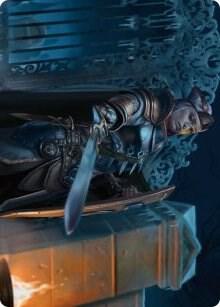 Cemetery Protector Art Card [Art Series: Innistrad: Crimson Vow] 8