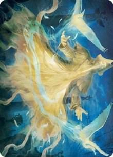 Heron-Blessed Geist Art Card [Art Series: Innistrad: Crimson Vow] 13