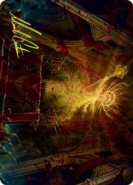 Katilda, Dawnhart Martyr Art Card (Gold-Stamped Signature) [Art Series: Innistrad: Crimson Vow] 14