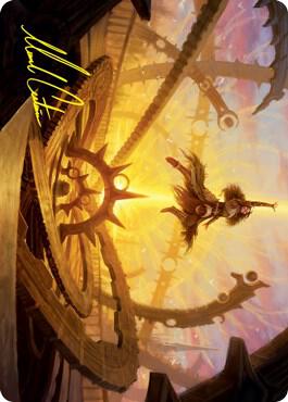 Katilda's Rising Dawn Art Card (Gold-Stamped Signature) [Art Series: Innistrad: Crimson Vow] 15