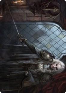 Thalia, Guardian of Thraben Art Card [Art Series: Innistrad: Crimson Vow] 18