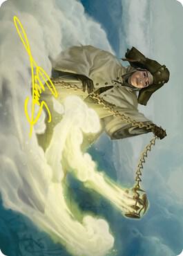 Traveling Minister Art Card (Gold-Stamped Signature) [Art Series: Innistrad: Crimson Vow] 19