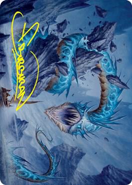 Biolume Serpent Art Card (Gold-Stamped Signature) [Art Series: Innistrad: Crimson Vow] 20