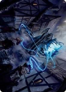 Dreamshackle Geist Art Card [Art Series: Innistrad: Crimson Vow] 22