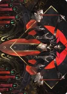 Gift of Fangs Art Card [Art Series: Innistrad: Crimson Vow] 34