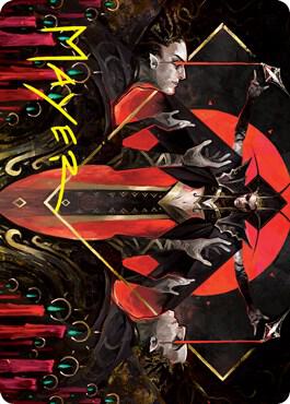 Gift of Fangs Art Card (Gold-Stamped Signature) [Art Series: Innistrad: Crimson Vow] 34