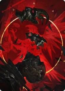 Abrade Art Card [Art Series: Innistrad: Crimson Vow] 38