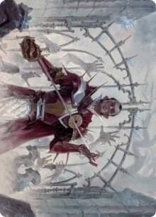 Cemetery Gatekeeper Art Card [Art Series: Innistrad: Crimson Vow] 39