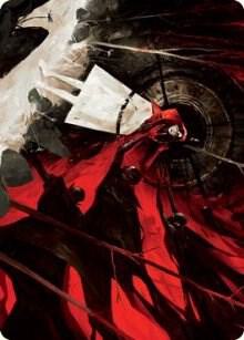 Curse of Hospitality Art Card [Art Series: Innistrad: Crimson Vow] 41