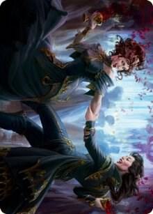Falkenrath Celebrants (43/81) Art Card [Art Series: Innistrad: Crimson Vow] 43
