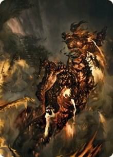 Pyre Spawn Art Card [Art Series: Innistrad: Crimson Vow] 48