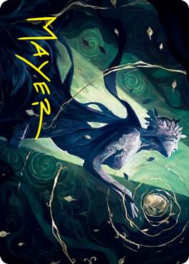 Nature's Embrace Art Card (Gold-Stamped Signature) [Art Series: Innistrad: Crimson Vow] 52