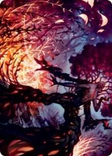 Splendid Reclamation Art Card [Art Series: Innistrad: Crimson Vow] 55