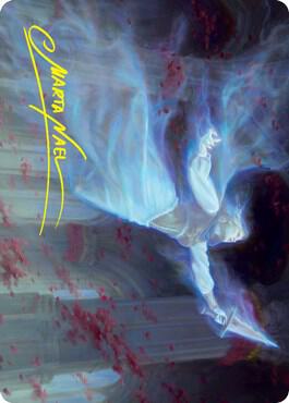 Dorothea, Vengeful Victim (57/81) Art Card (Gold-Stamped Signature) [Art Series: Innistrad: Crimson Vow] 57