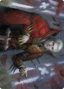 Edgar, Charmed Groom (59/81) Art Card [Art Series: Innistrad: Crimson Vow] 59