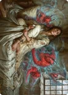 Eruth, Tormented Prophet Art Card [Art Series: Innistrad: Crimson Vow] 61