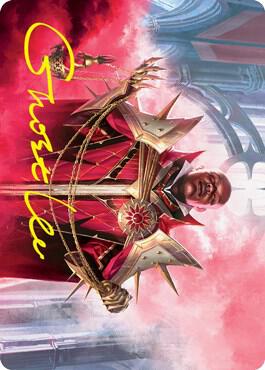 Markov Purifier Art Card (Gold-Stamped Signature) [Art Series: Innistrad: Crimson Vow] 62