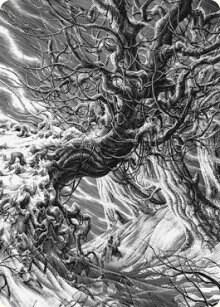 Forest Art Card [Art Series: Innistrad: Crimson Vow] 81