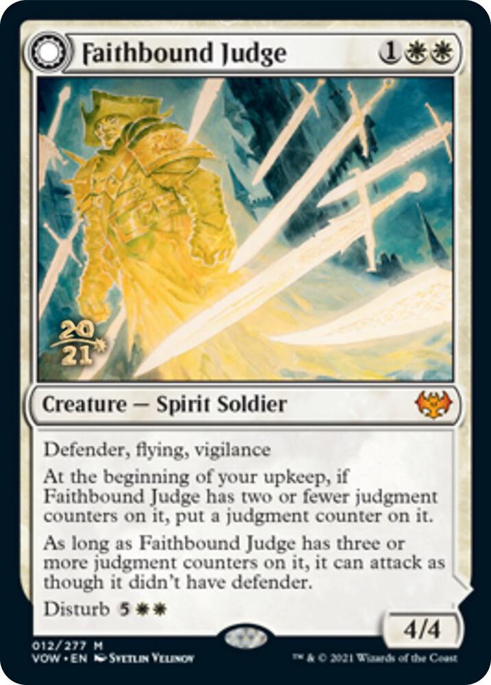 Faithbound Judge [Prerelease Cards] 12