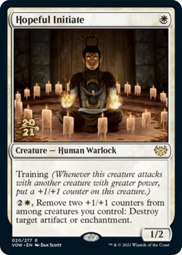 Hopeful Initiate [Prerelease Cards] 20