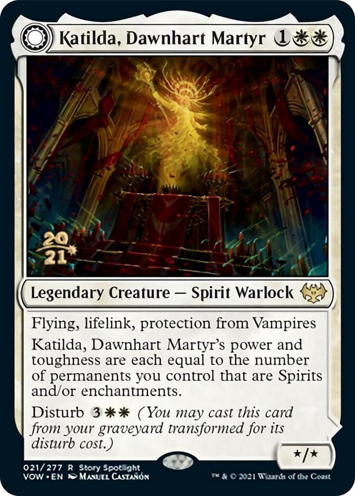 Katilda, Dawnhart Martyr [Prerelease Cards] 21