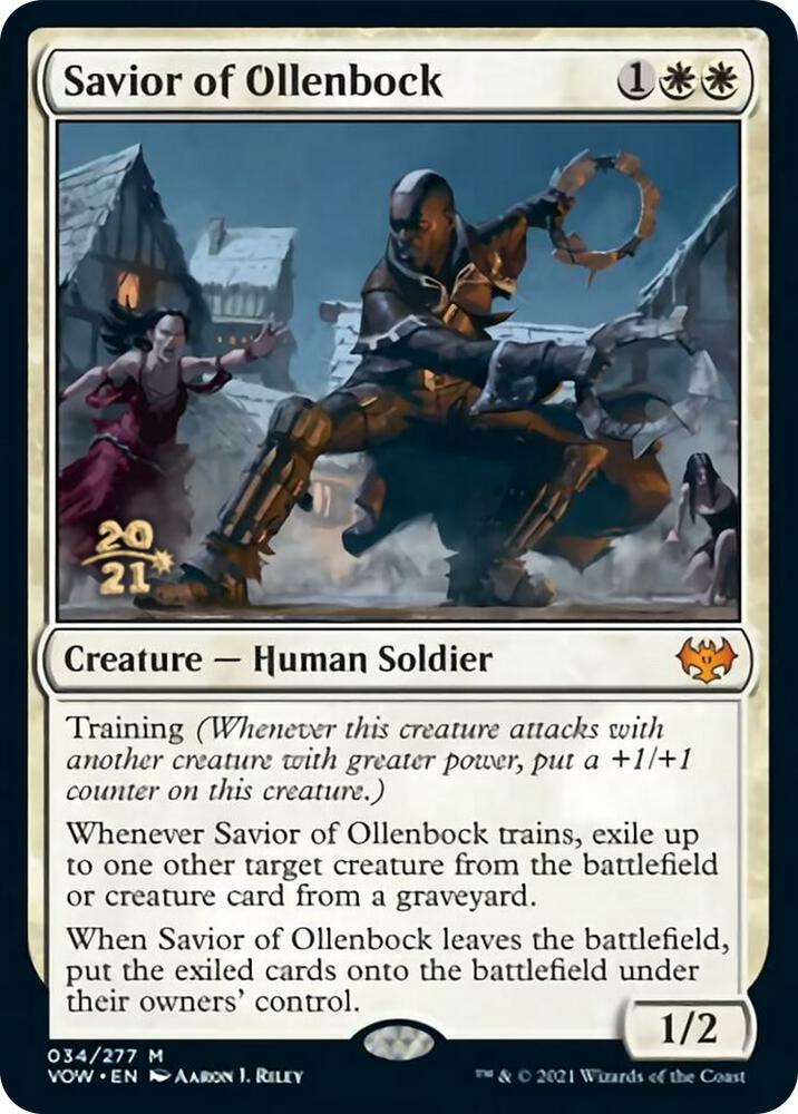 Savior of Ollenbock [Prerelease Cards] 34