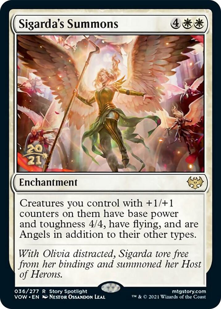 Sigarda's Summons [Prerelease Cards] 36