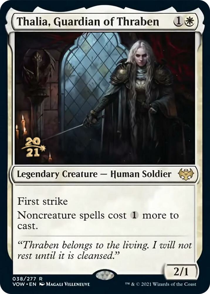 Thalia, Guardian of Thraben [Prerelease Cards] 38