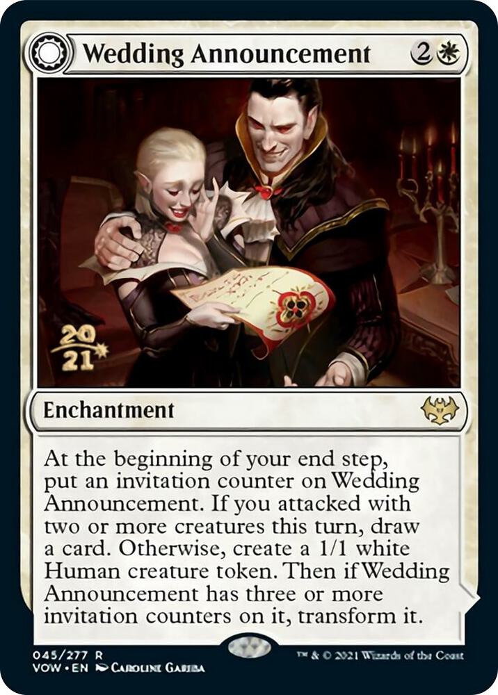 Wedding Announcement [Prerelease Cards] 45