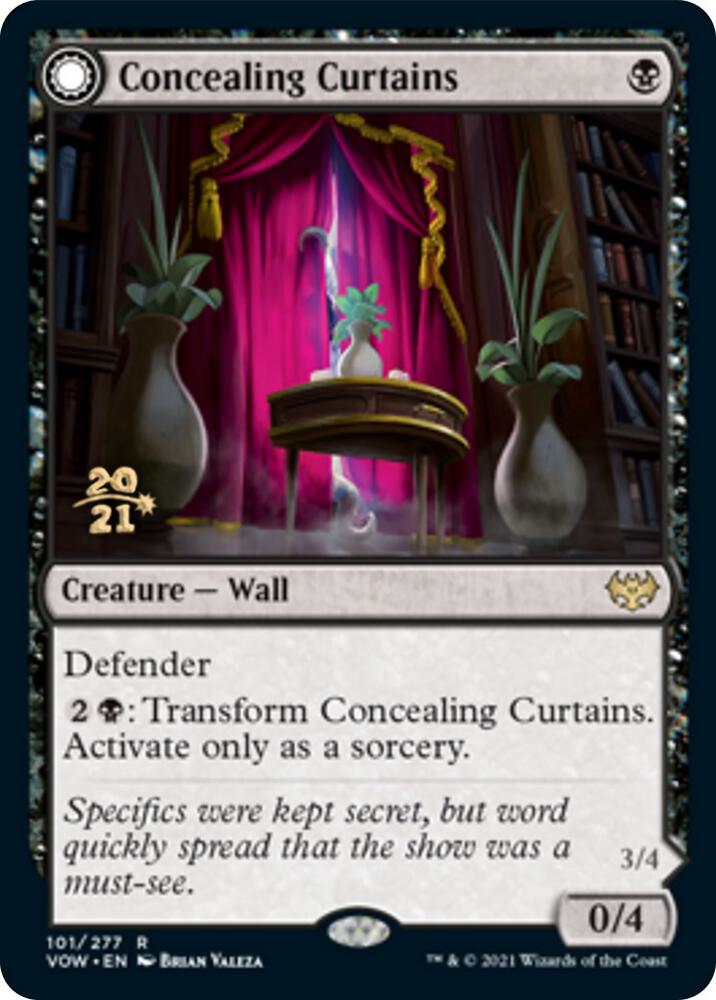 Concealing Curtains [Prerelease Cards] 101