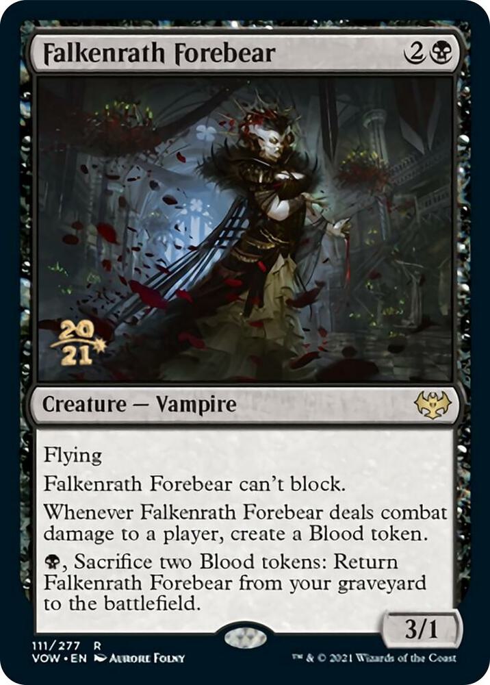 Falkenrath Forebear [Prerelease Cards] 111