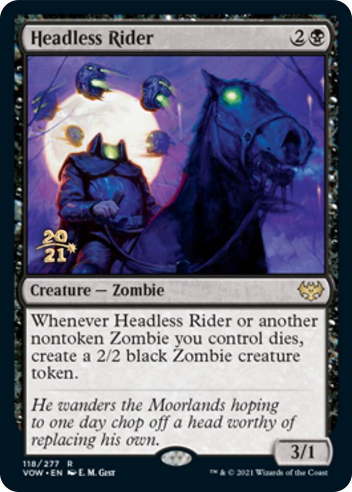 Headless Rider [Prerelease Cards] 118
