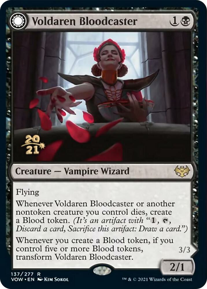 Voldaren Bloodcaster [Prerelease Cards] 137