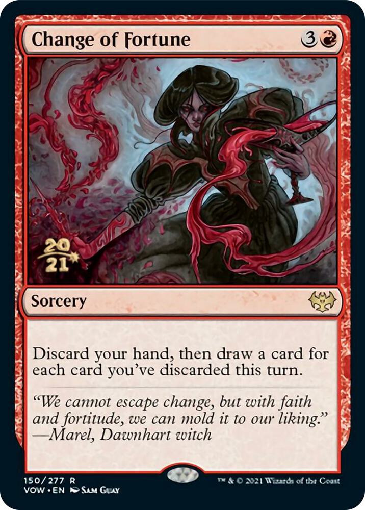 Change of Fortune [Prerelease Cards] 150