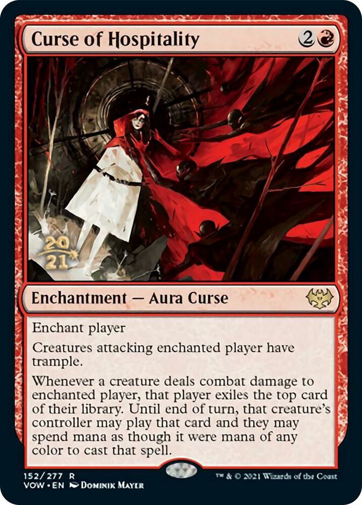 Curse of Hospitality [Prerelease Cards] 152