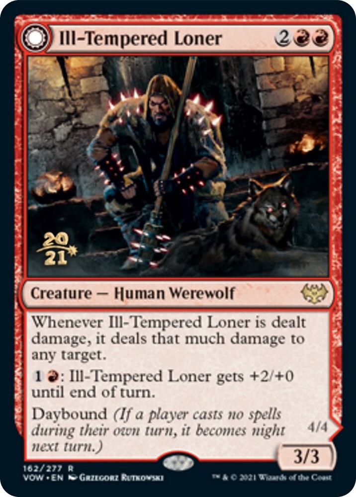 Ill-Tempered Loner [Prerelease Cards] 162