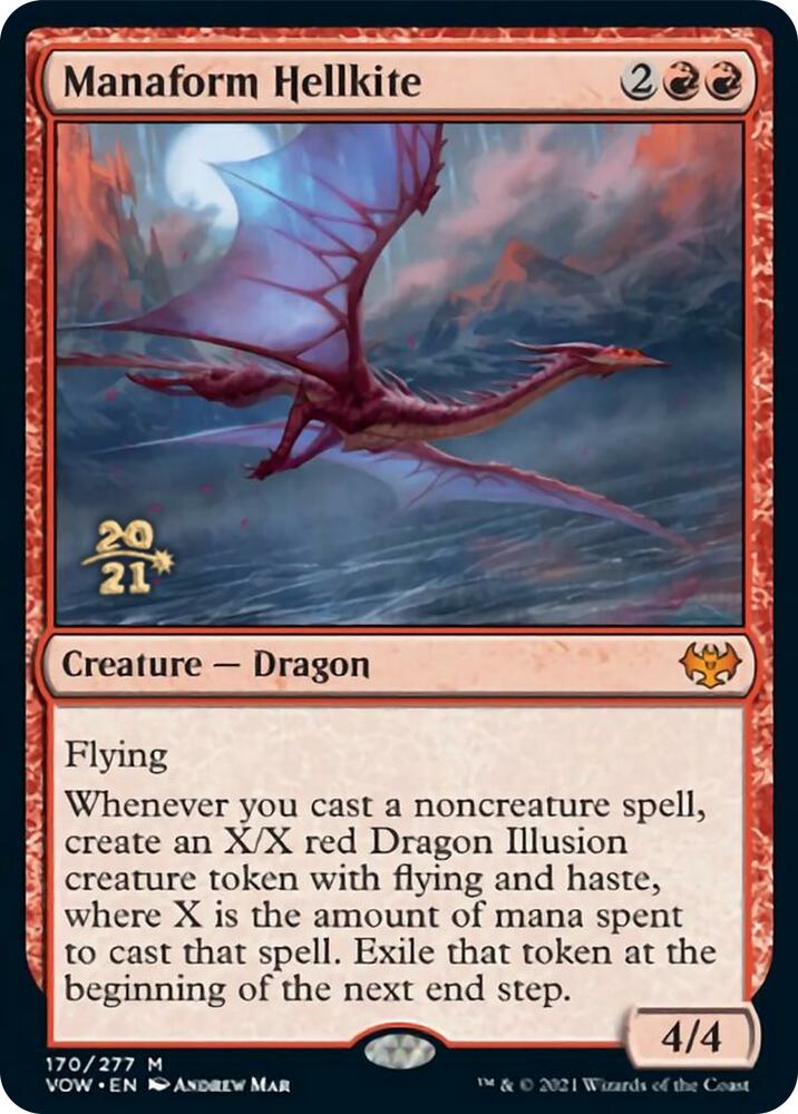 Manaform Hellkite [Prerelease Cards] 170